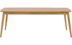 Goossens basic eettafel boaz blank eiken - 8233345-{merk}-boaz-eettafel-eiken-blank-01